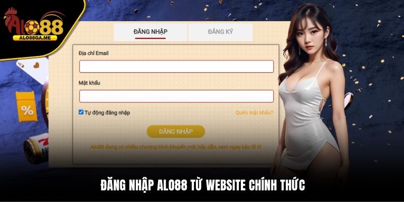 Đăng nhập ALO88 từ website chính thức
