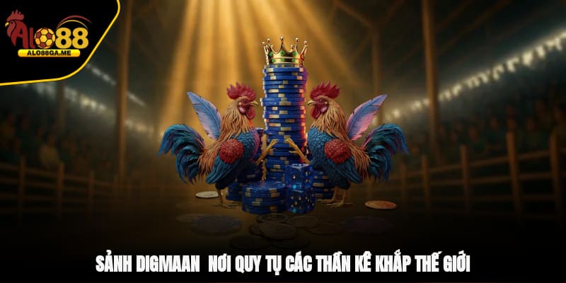 Sảnh DIGMAAN - Nơi Quy Tụ Các Thần Kê Khắp Thế Giới